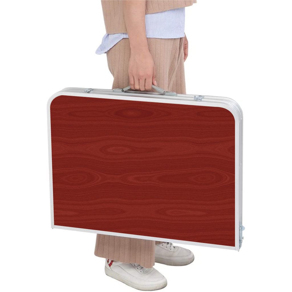 Table pliante valise Portable en métal aluminium 120 x 60 x 70 cm image 4