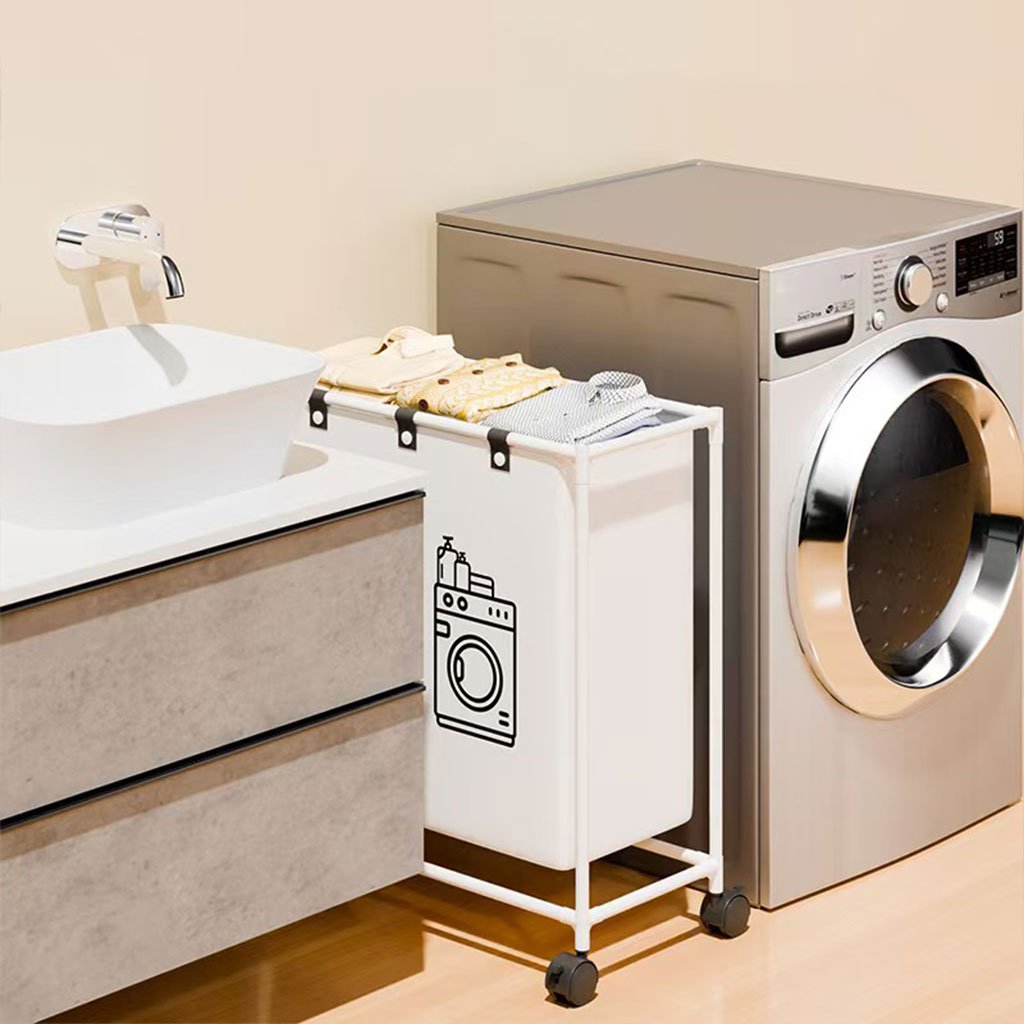 Panier à Linge Mobile – Pratique, Élégant et Spacieux image 4