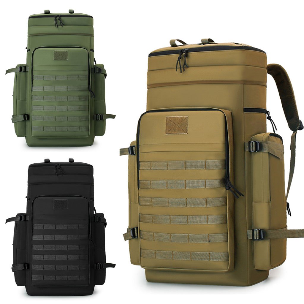 Sac à dos de randonnée tactique NARCO 80L – SDM06 حقيبة ظهر تكتيكية للرحلات بسعة 80 لتر – SDM06 image 1