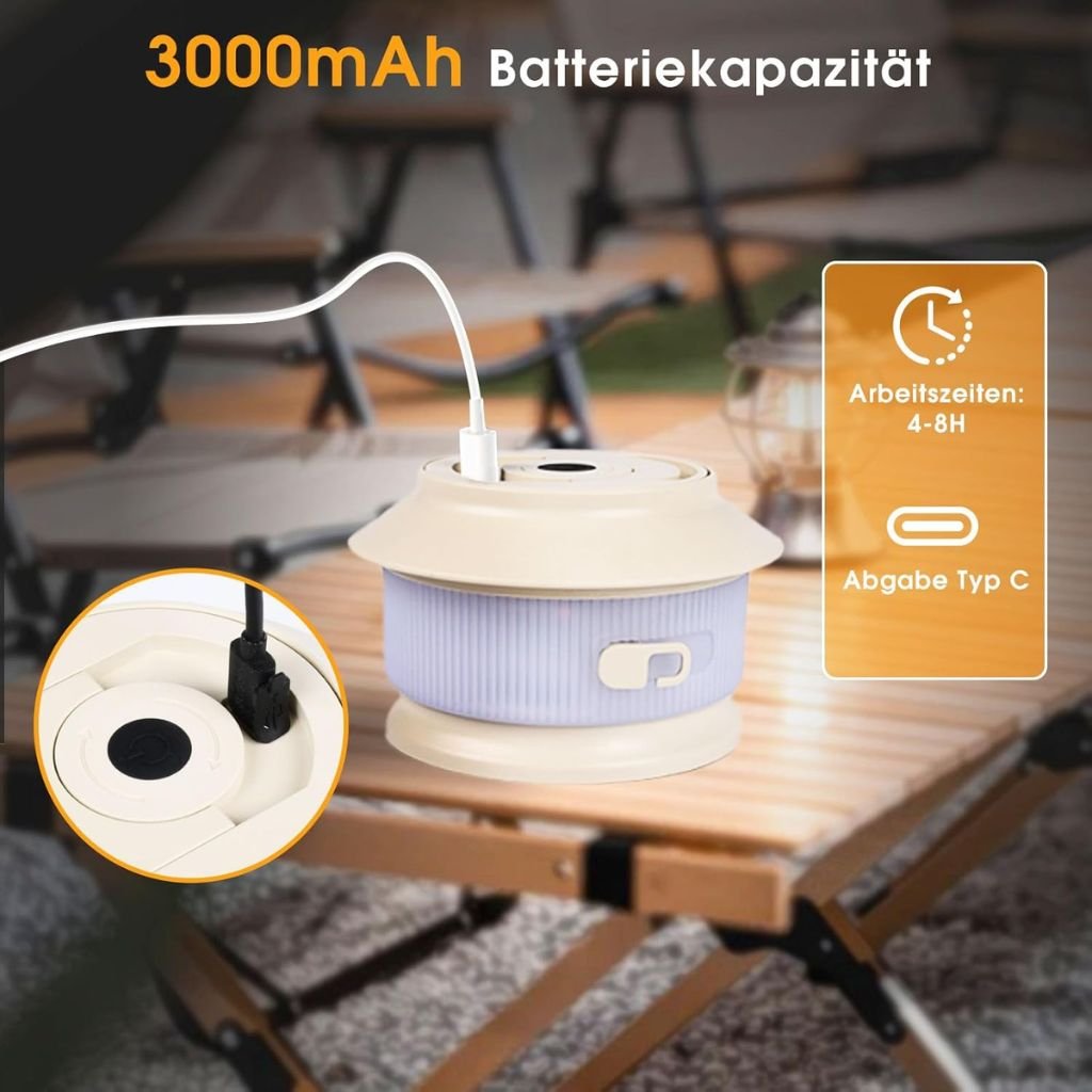 Guirlande LED  Rechargeable 20M – Étanche et Portable سلسلة أضواء قابلة لإعادة الشحن بطول 20 متر – مقاومة للماء وقابلة للنقل image 0