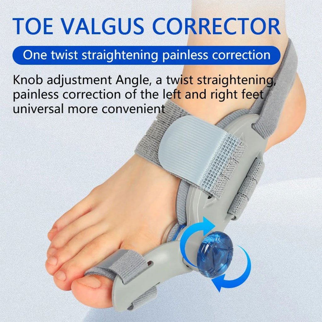 Correcteur Hallux Valgus avec Molette Réglable– Soulagement et Alignement Progressif image 2