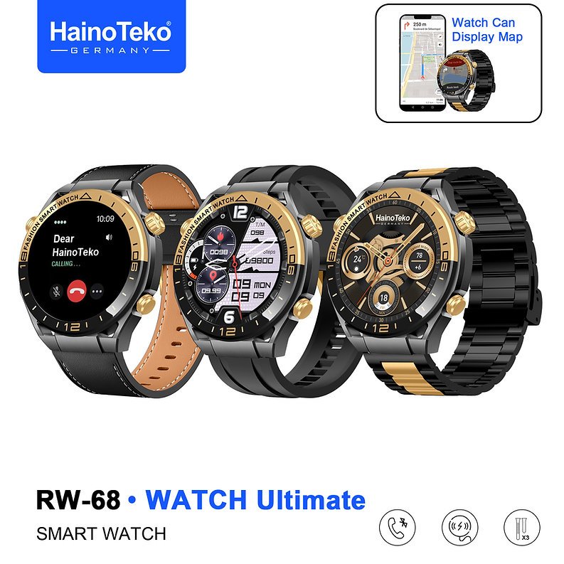 Montre connectée Haino Teko RW-68 – l’élégance rencontre la performance image 0
