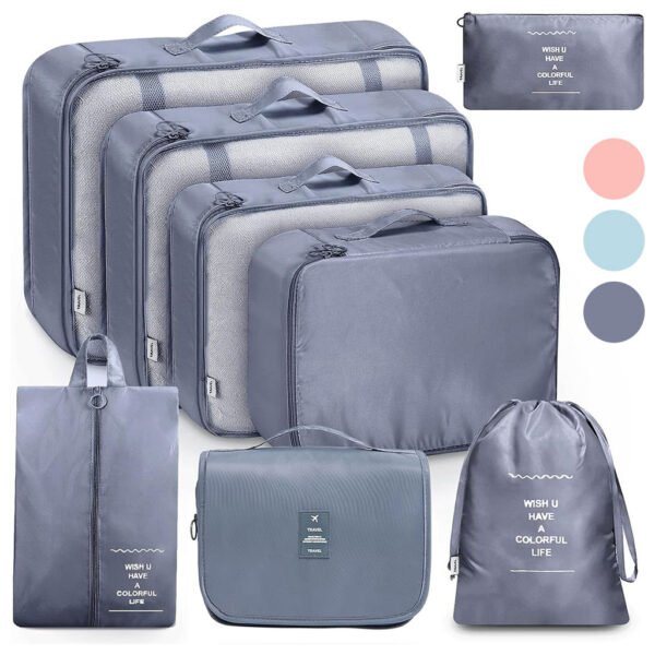 Organisateurs de Valise 8-en-1 – Cubes de Rangement Compressibles et Étanches image 7