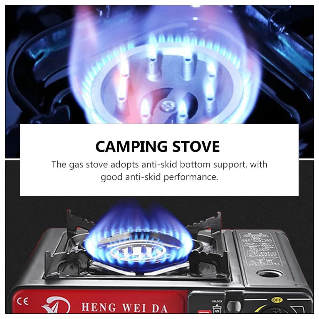 Réchaud de Camping à Gaz 2.9KW avec Allumage Électrique image 1