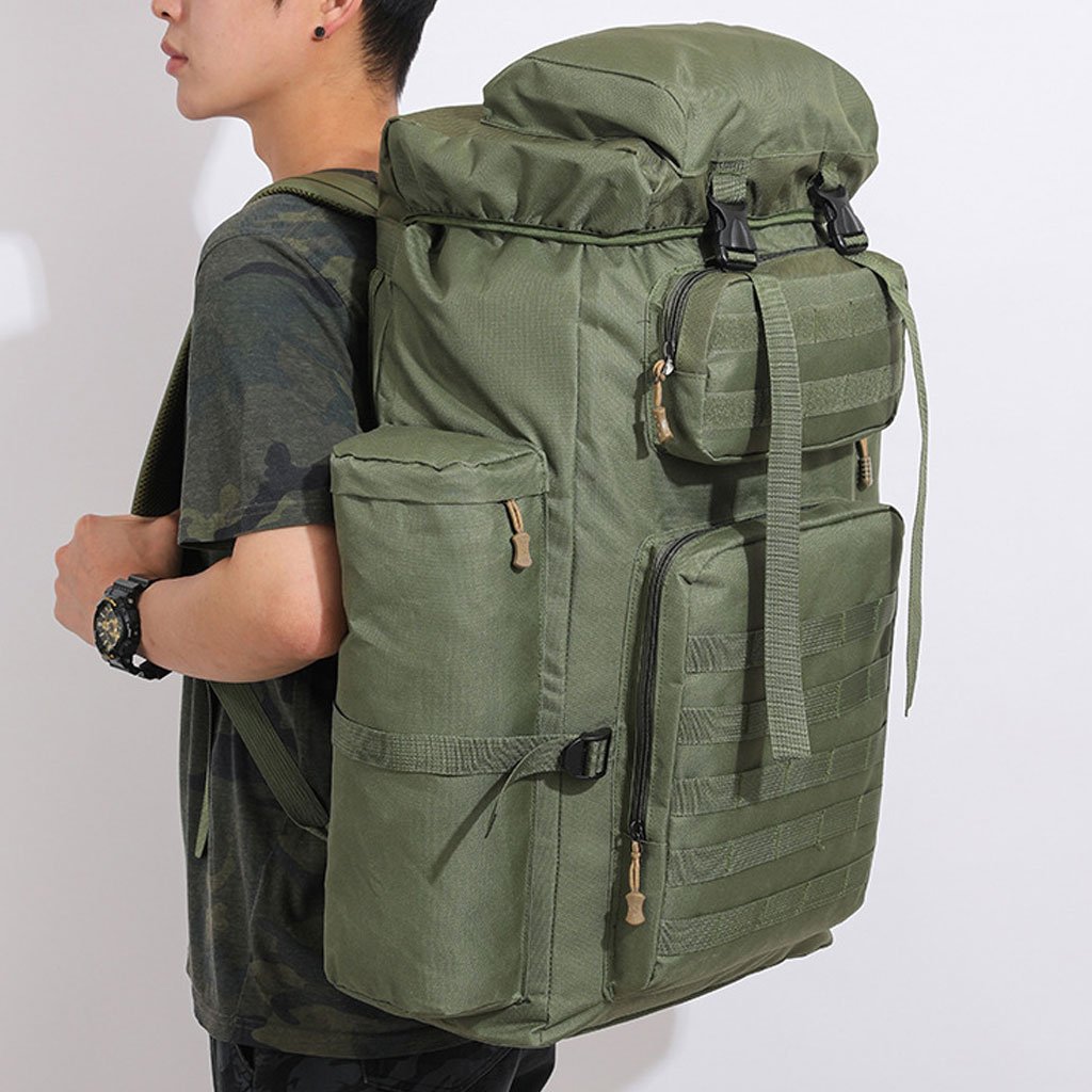 Sac à Dos Tactique de Randonnée 100L – Modèle SDM10 حقيبة ظهر تكتيكية للتخييم والمشي بسعة 100 لتر – موديل SDM10 image 3