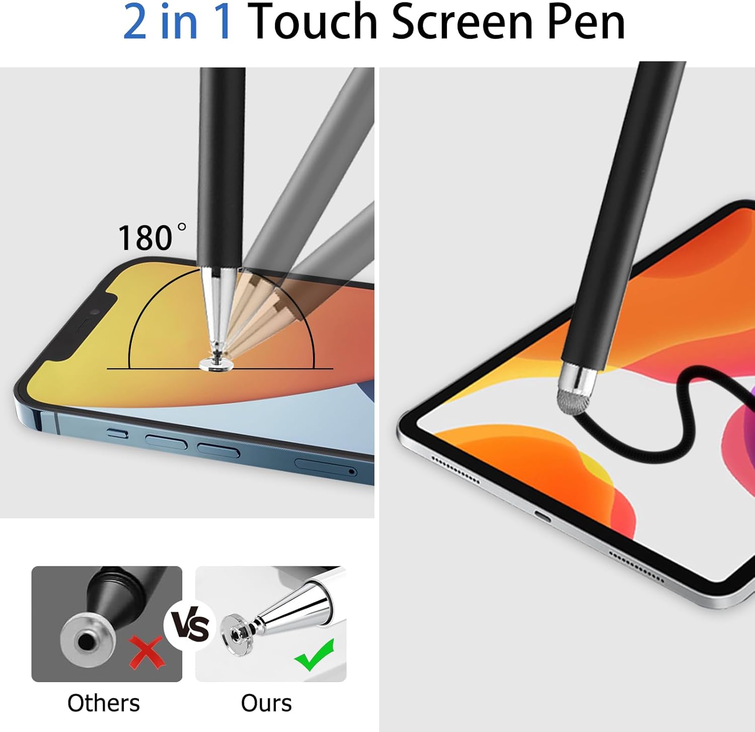 Stylet Universel Tactile : Précision et Fluidité sur tous Écrans