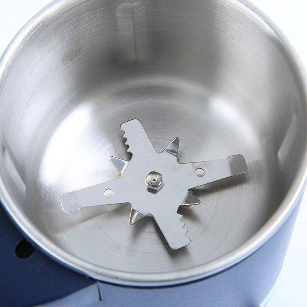 Moulin Électrique 300W Inox Multi-Usage Rapide