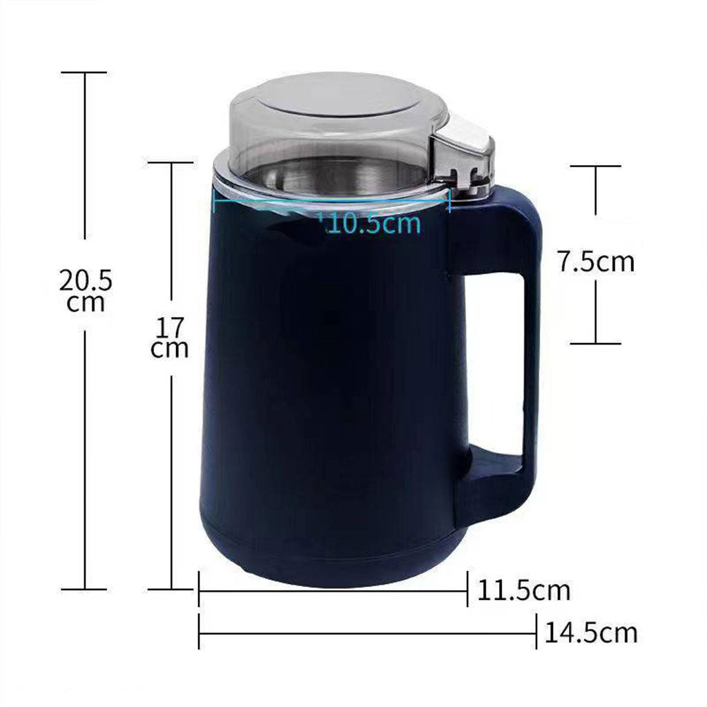 Moulin Électrique 300W Inox Multi-Usage Rapide