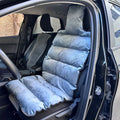 Coussin Siège Voiture Luxe Velours Confort Anti-Fatigue