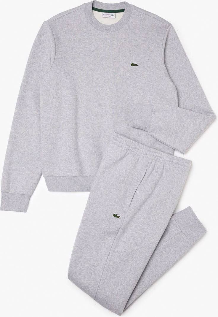 ensemble LACOST Jogging en Coton Épais : Chaleur et Confort Premium