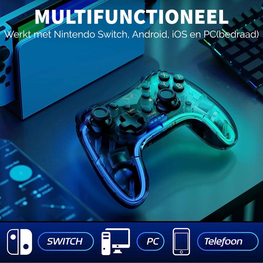 Manette Gaming Multi-Plateforme USB Plug & Play Turbo