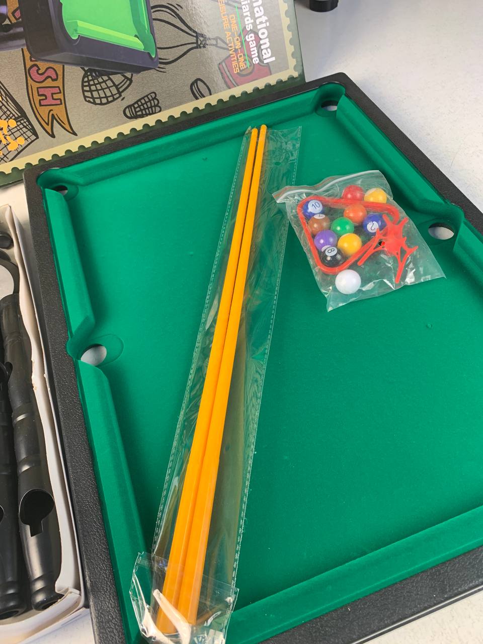 Mini Billard de Table jouet de détente pour enfants