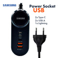 Câble de Charge Multi-Port 5 en 1 Rapide USB-C / USB / Lightning 25W