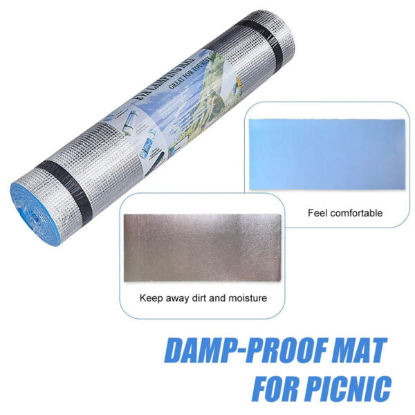 Tapis de Pique-Nique et Camping Isotherme – Imperméable, Léger et Confortable