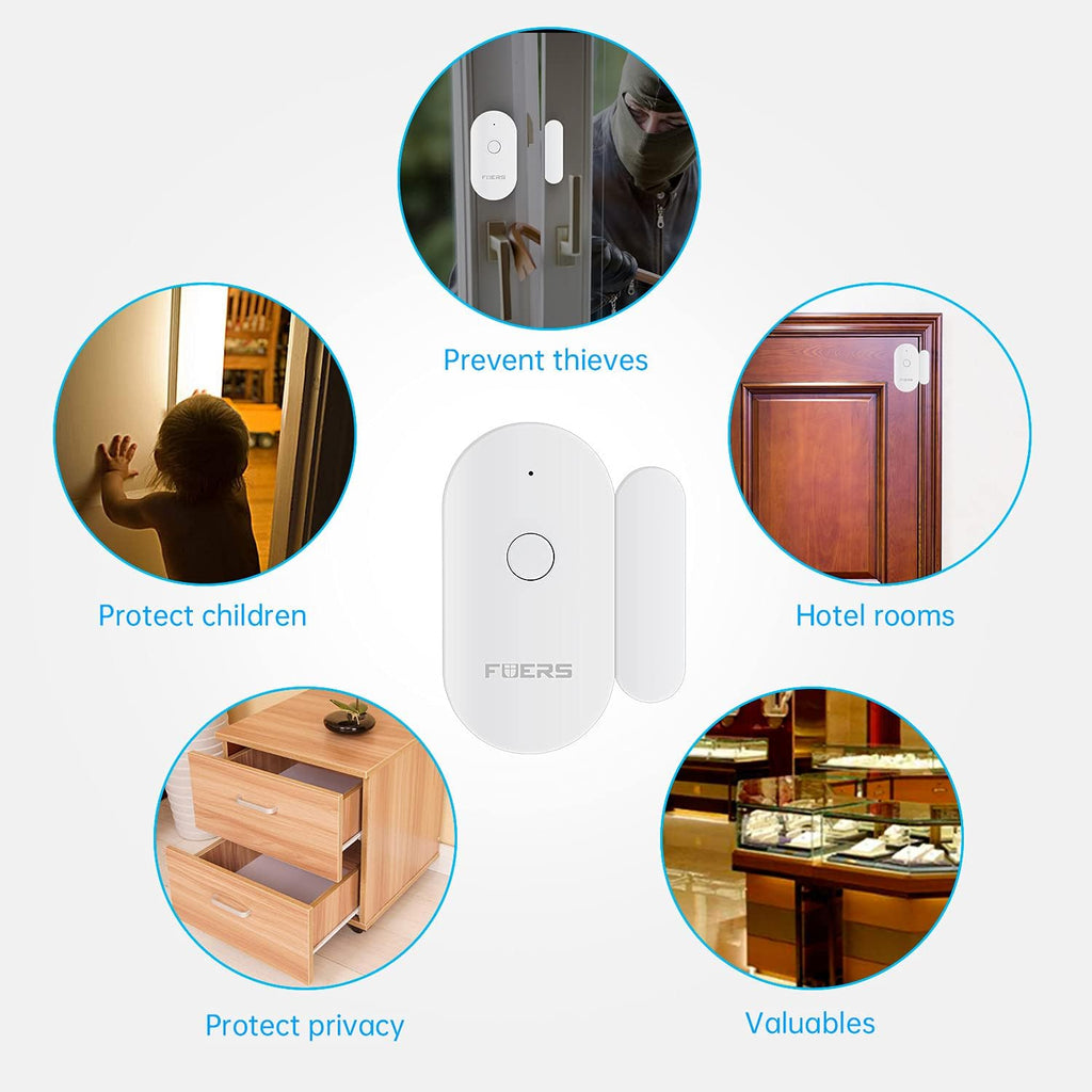 Capteur d'Ouverture WiFi TUYA : Sécurité Intelligente et Alertes Instantanées