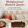 Radio Bluetooth Vintage Haute Fidélité : L'Élégance Rétro au Service du Son Moderne