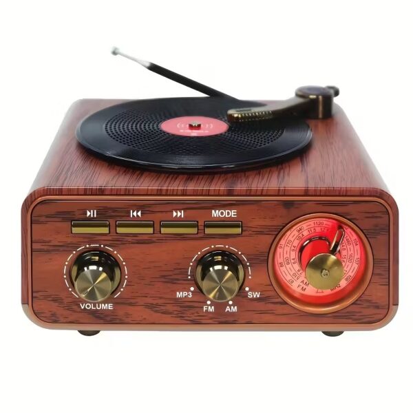 Radio Bluetooth Vintage Haute Fidélité : L'Élégance Rétro au Service du Son Moderne